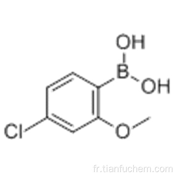 Acide 4-chloro-2-méthoxyphénylboronique CAS 762287-57-0